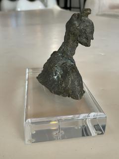 Bronze Sculpture on Lucite Base France 1940s - 3997800