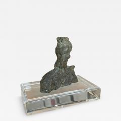 Bronze Sculpture on Lucite Base France 1940s - 4000313