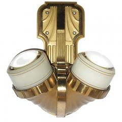 Bronze Train Wall Sconces Early 20th Century - 3400091