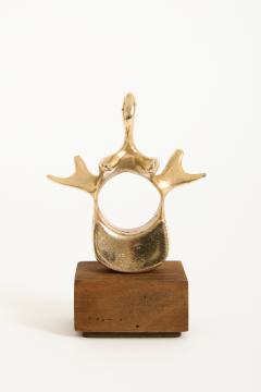 Bronze Vertebra Sculpture - 4370605