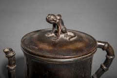 Bronze Water Container with Tiger on Lid - 4052577