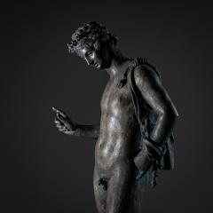 Bronze of Narcissus after the Antique 20th Century - 4531757