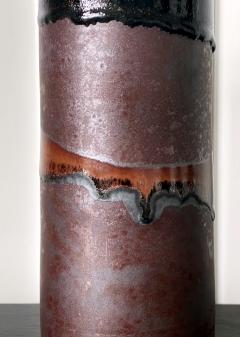 Brother Thomas Bezanson Ceramic Vase with Unique Glaze by Brother Thomas Bezanson - 2541706