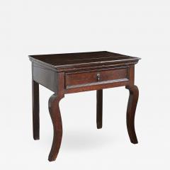 Brown English Oak Side Table - 1503002