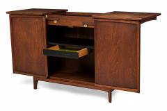 Brown Saltman Brown Saltman American Mid Century Walnut Dry Bar Cabinet - 2793636