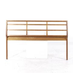 Brown Saltman Brown Saltman Mid Century Bleached Mahogany Full Headboard - 3835656