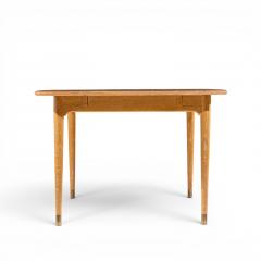 Brown Saltman John Keal for Brown Saltman Mid Century Bleached Mahogany Dining Table - 4651457