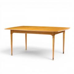 Brown Saltman John Keal for Brown Saltman Mid Century Bleached Mahogany Dining Table - 4651458
