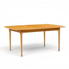 Brown Saltman John Keal for Brown Saltman Mid Century Bleached Mahogany Dining Table - 4651505