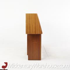 Brown Saltman Mid Century Storage Headboard - 2568927