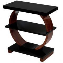 Brown Saltman Pair of Art Deco Side Tables - 3854075