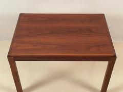 Brown Saltman Pair of Understated Walnut End Tables by Brown Saltman - 2505536