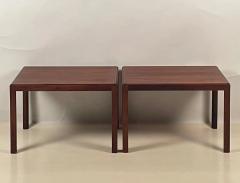 Brown Saltman Pair of Understated Walnut End Tables by Brown Saltman - 2505537