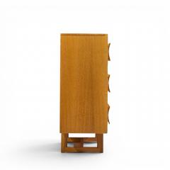 Brown Saltman Paul Laszlo for Brown Saltman Mid Century Bleached Mahogany Highboy Dresser - 4689969