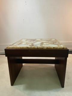 Brown Saltman UNUSUAL PAIR OF MID CENTURY SPECIMEN TOP TABLES - 2080257