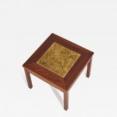 Brown Saltman by John Keal Walnut and Painted Copper Side End Table 1960 - 2906068