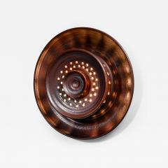Brown ceramic wall lamp Denmark - 2724611