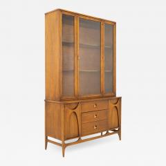 Broyhill Brasilia Mid Century Buffet Hutch China Cabinet - 2572047