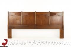 Broyhill Brasilia Style Kroehler Mid Century Walnut King Headboard - 2569005