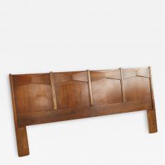 Broyhill Brasilia Style Kroehler Mid Century Walnut King Headboard - 2584943