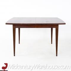 Broyhill Saga Mid Century Walnut Surfboard Dining Table with Leaf - 2358385