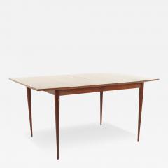 Broyhill Sculptra Mid Century Walnut Dining Table with 3 Leaves - 3710212