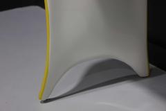 Bruce Berman Goddess Console by Bruce Berman 1985 in Yellow and White Lacquer - 2336582