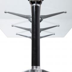 Bruce Burdick for Herman Miller Hi Tech Industrial Modern Glass Dining Table - 4603489