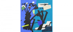 Bruce McLean Shade Painting Blue 2016 - 2772208