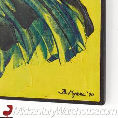 Bruce Myers Mid Century Signed Original Oil on Canvas Painting - 3695759