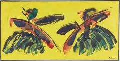 Bruce Myers Mid Century Signed Original Oil on Canvas Painting - 3696421