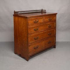Bruce Talbert Bruce Talbert Gillows Co a Rare Aesthetic Movement Walnut Chest of Drawers - 4182732