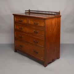 Bruce Talbert Bruce Talbert Gillows Co a Rare Aesthetic Movement Walnut Chest of Drawers - 4182734