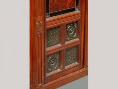 Bruce Talbert Bruce Talbert for Gillow A Walnut Amboyna Ebonized Gilt Bedroom Suite - 4182698