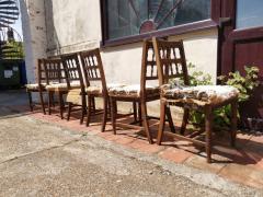Bruce Talbert Bruce Talbert for Gillows Set of 6 English Aesthetic Movement Oak Dining Chairs - 4182724