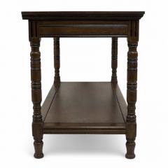 Bruce Talbert Bruce Talbert for Gillows attributed Gothic Revival Two Tier Library Table - 4191581