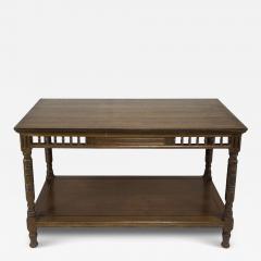 Bruce Talbert Bruce Talbert for Gillows attributed Gothic Revival Two Tier Library Table - 4232998