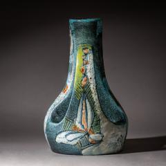 Bruno Baratti Pesaro Color Glazed Ceramic Jug by Bruno Baratti Pesaro Italy Mid 20th Century - 4547644