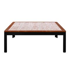 Bruno Capacci Bruno Capacci One of a Kind Coffee Table with Surrealist Figures 1950s Signed  - 4374615