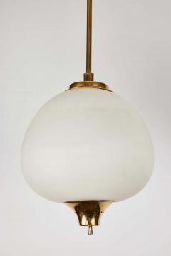 Bruno Chiarini 1950s Bruno Chiarini Double Pendant Suspension Lamp for Stilnovo - 1769711