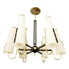 Bruno Chiarini Six Shade Chandelier Attributed to Bruno Chiarini - 737019