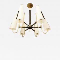Bruno Chiarini Six Shade Chandelier Attributed to Bruno Chiarini - 737631