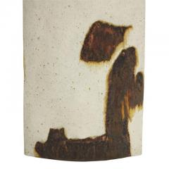 Bruno Gambone Bruno Gambone Vase Ceramic Abstract Earth Tones Signed - 2833830