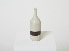 Bruno Gambone Bruno Gambone glazed stoneware ceramic vase greige brown 1970 - 2748862
