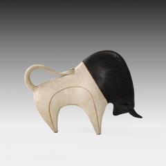 Bruno Gambone Ceramic Bull Sculpture by Bruno Gambone - 3515905