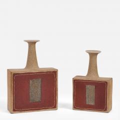 Bruno Gambone Pair of Bruno Gambone Vessels Italy 1970s - 3333736