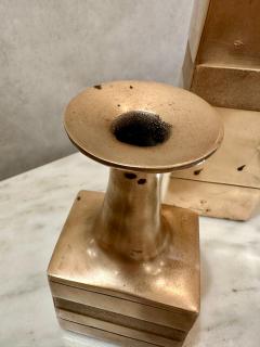 Bruno Gambone Rare Set of Three 3 Bruno Gambone Bronze Vases SIGNED - 4641523