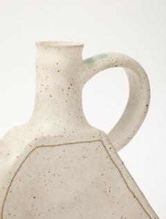 Bruno Gambone Sculptural Glazed Stoneware Pitcher by Bruno Gambone - 4808523