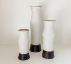 Bruno Gambone Set of Three Bruno Gambone Vases - 2110264