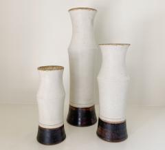 Bruno Gambone Set of Three Bruno Gambone Vases - 2110265